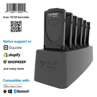 Socket Mobile DuraScan D840,Univ Scanner bundle,qty 6