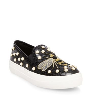  steve madden bee slip ons