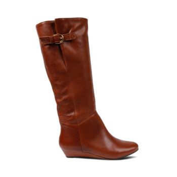 Knee High Brown, Black Wedge Boots | Steve Madden Intyce
