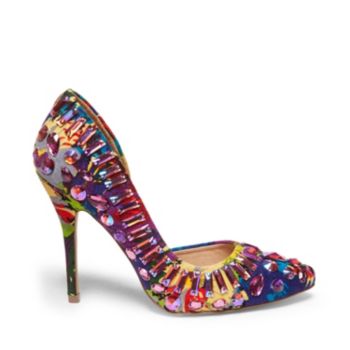 Silver Rhinestone High Heels | Steve Madden GALACKTIK