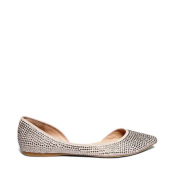 steve madden grey flats