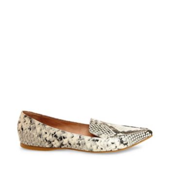 steve madden feather snake flats
