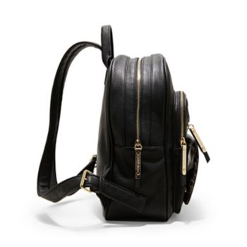 steve madden black and gold backpack