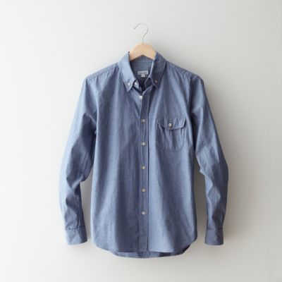 FLAP POCKET COLLEGIATE SHIRT