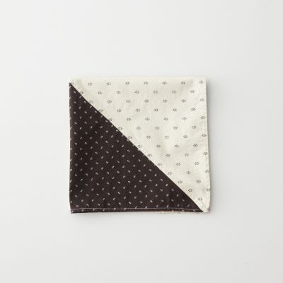 COLORBLOCKED POCKET SQUARE
