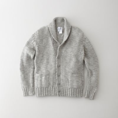 XAVIER SHAWL COLLAR CARDIGAN