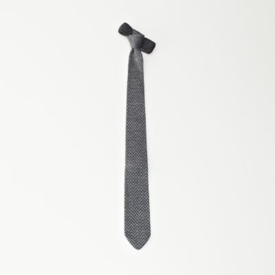 POINT END KNIT TIE