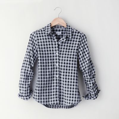 SHRUNKEN FIT REVERSE SEAM SHIRT