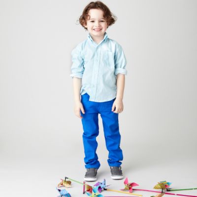 KIDS REVERSE SEAM SHIRT