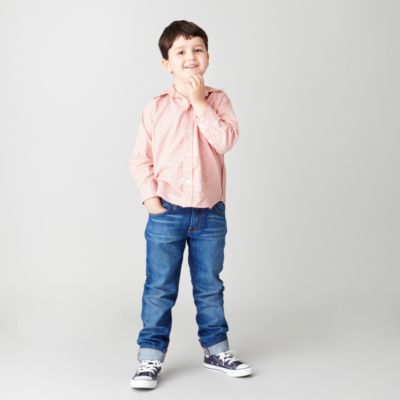 KIDS REVERSE SEAM SHIRT