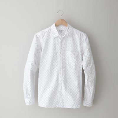 NARROW COLLAR COLLEGIATE SHIRT