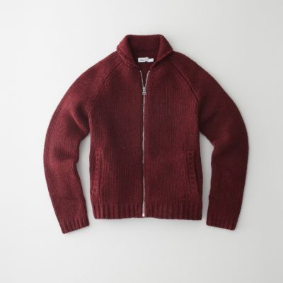 ZIP UP COWICHAN SWEATER