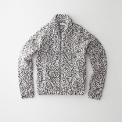 ZIP UP COWICHAN SWEATER