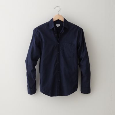 Reverse Seam Shirt Outside Pocket