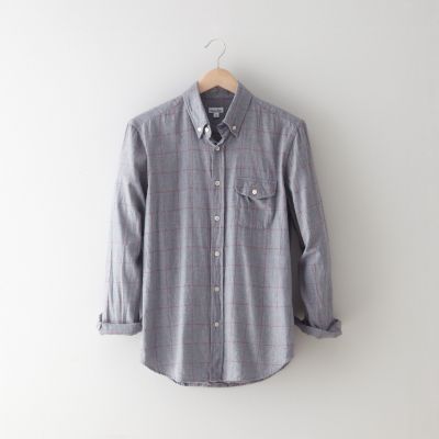 FLAP POCKET COLLEGIATE SHIRT