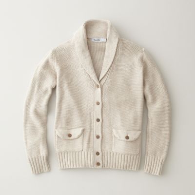 SHAWL COLLAR CARDIGAN