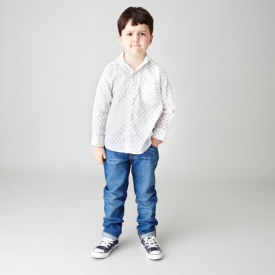 KIDS REVERSE SEAM SHIRT