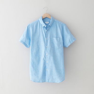 SHORT SLEEVED SINGLE NEEDLE SHIRT