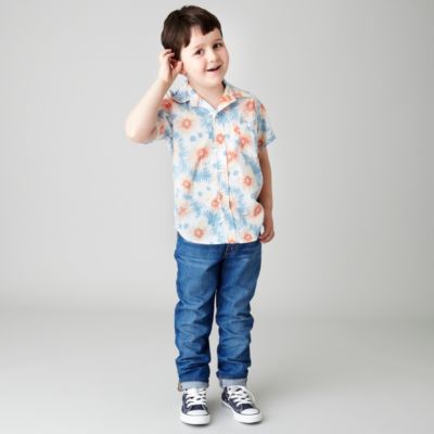 KIDS REVERSE SEAM SHIRT