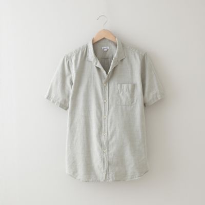 IAN CROPPED COLLAR SHIRT