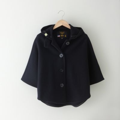 CROPPED WOOL CAPE