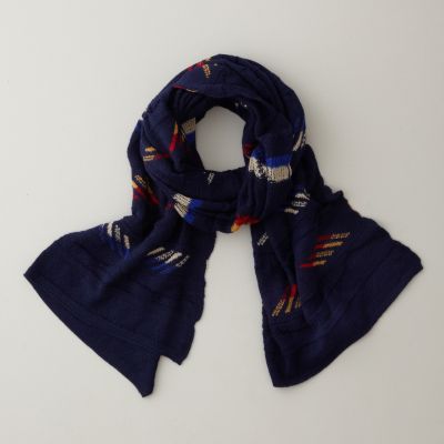 IZZA NAVY SCARF