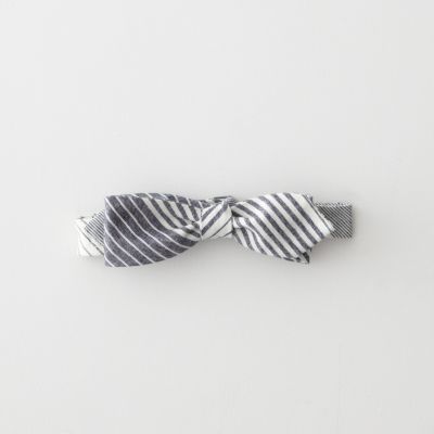 MULTI STRIPE CHAMBRAY BOWTIE