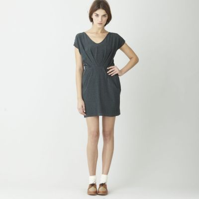 MIRROR PLEAT DRESS