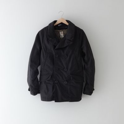 WAXED CANVAS PEACOAT