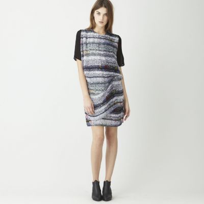 Mallory Tuning Print Dress