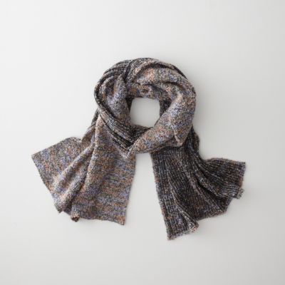 CHENILE STRIPE SCARF