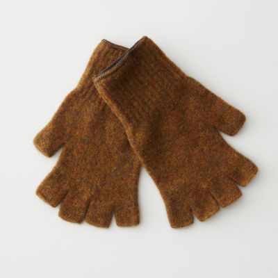RAGG WOOL FINGERLESS GLOVES