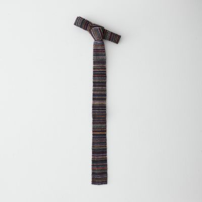 MODIFIED HERRINGBONE STRIPE TIE