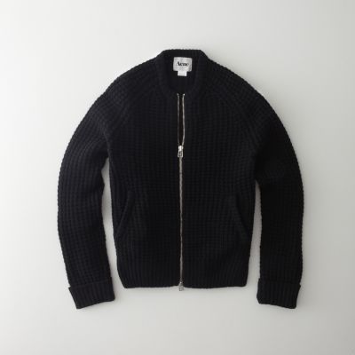 STRINDBERG CHUNKY ZIP CARDIGAN