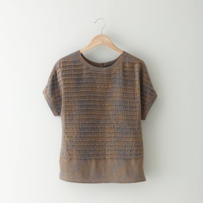 HALF PLEATED TOP