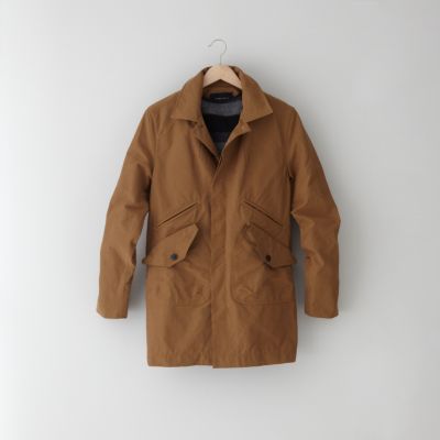 MAC COAT WITH REMOVABLE WOOL LINER