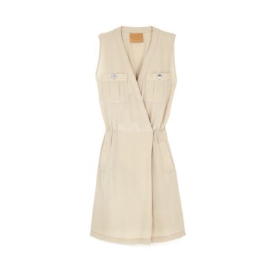 Silk Wrap Dress