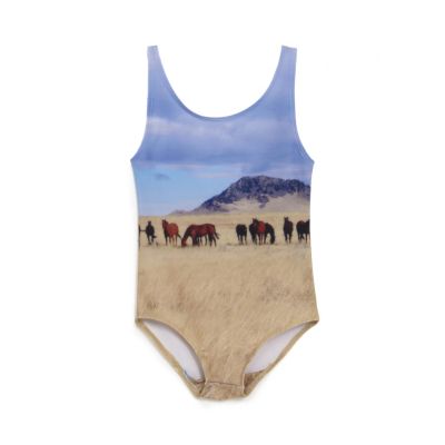 KIDS SWIMSUIT HORSES