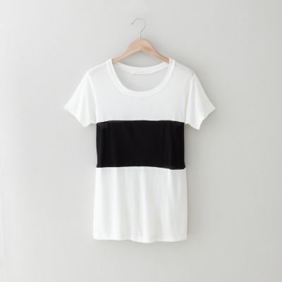 DAVY COLORBLOCK STRIPE TEE