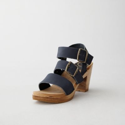 THREE STRAP HIGH HEEL SANDAL