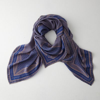 BARKI BLUE SCARF