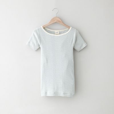 BOAT NECK SHORT SLEEVE TEE