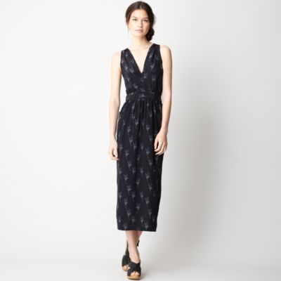 BUTTON BACK DRESS