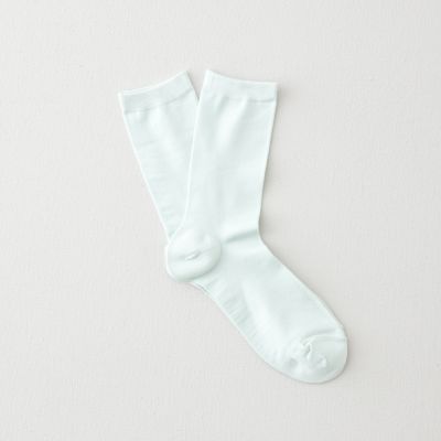 FLAT SILK CREW SOCK