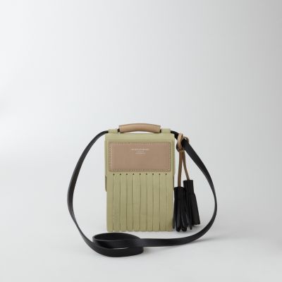 LAURIE LEATHER FRINGE BAG
