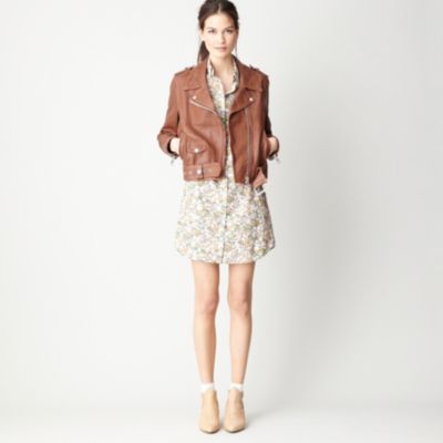 MAPE LEATHER MOTO JACKET