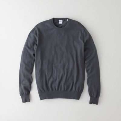 COTTON CASHMERE CREWNECK PULLOVER