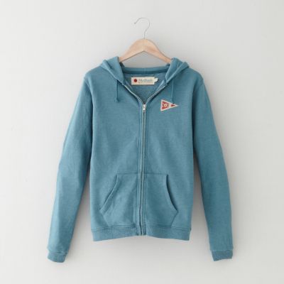 WOMENS PENNANT ZIP-UP HOODIE