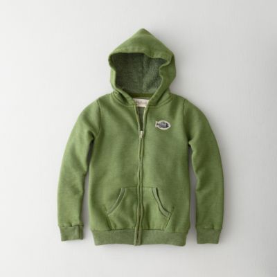 KIDS FISH ZIP HOODIE