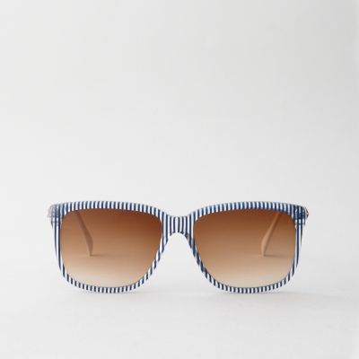 G12 BLUE STRIPE SUNGLASSES